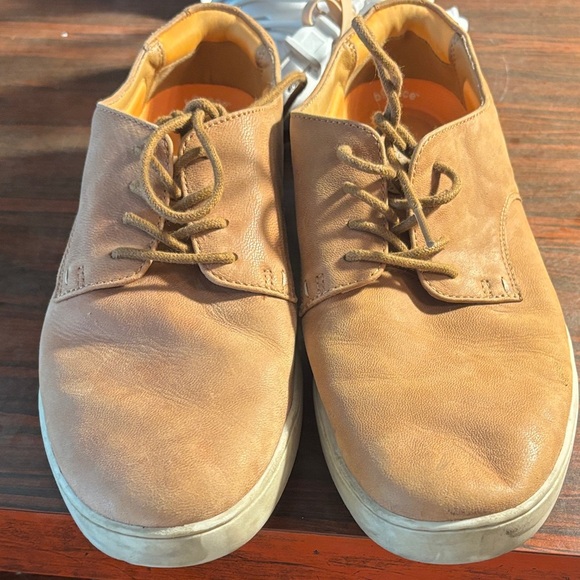 Hush Puppies Tan Leather Sneakers - Picture 12 of 12